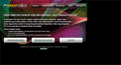 Desktop Screenshot of honlap-design.hu