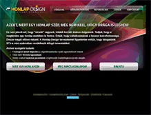 Tablet Screenshot of honlap-design.hu